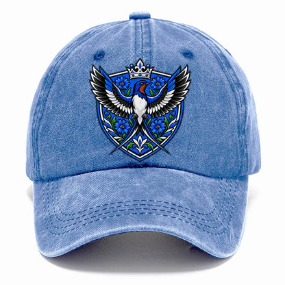 Estonia Heraldic Crest Country Logos Classic Cap – Summer Sky
