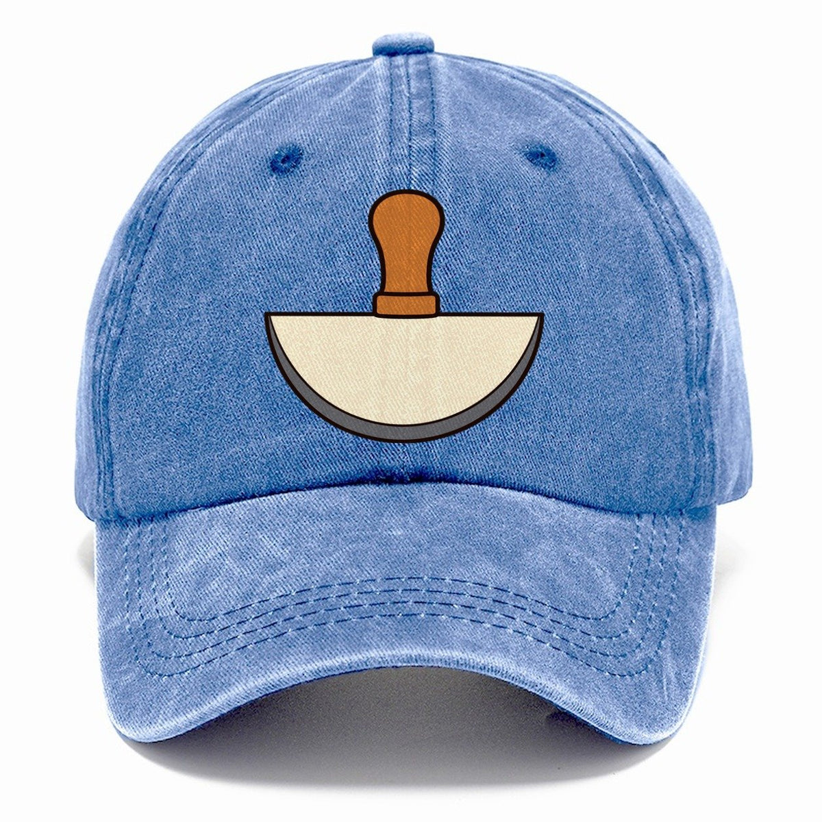 Round Knife Study Leathercraft Classic Cap – Summer Sky