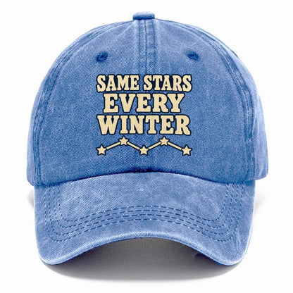 Same Stars Every Winter Astronomy And Stargazing Classic Cap – Summer Sky