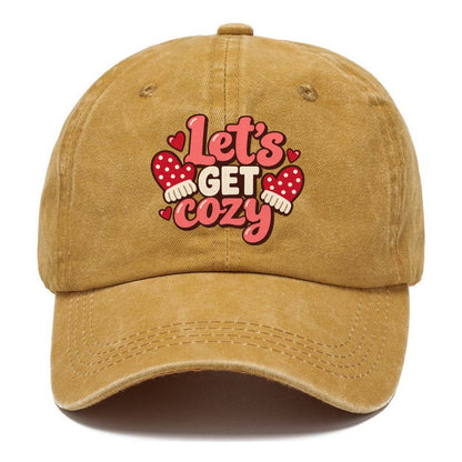 Let's Get Cozy Mittens Classic Cap – Golden Harvest