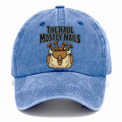 The Haul Mostly Nails Treasure Hunting Classic Cap – Summer Sky
