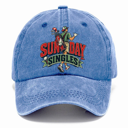 Sunday Singles Golf Life Classic Cap – Summer Sky