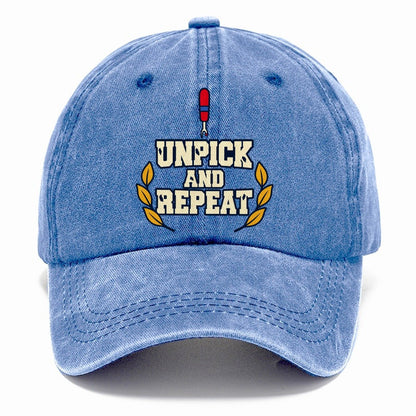 Unpick And Repeat Sewing And Quilting Classic Cap – Summer Sky