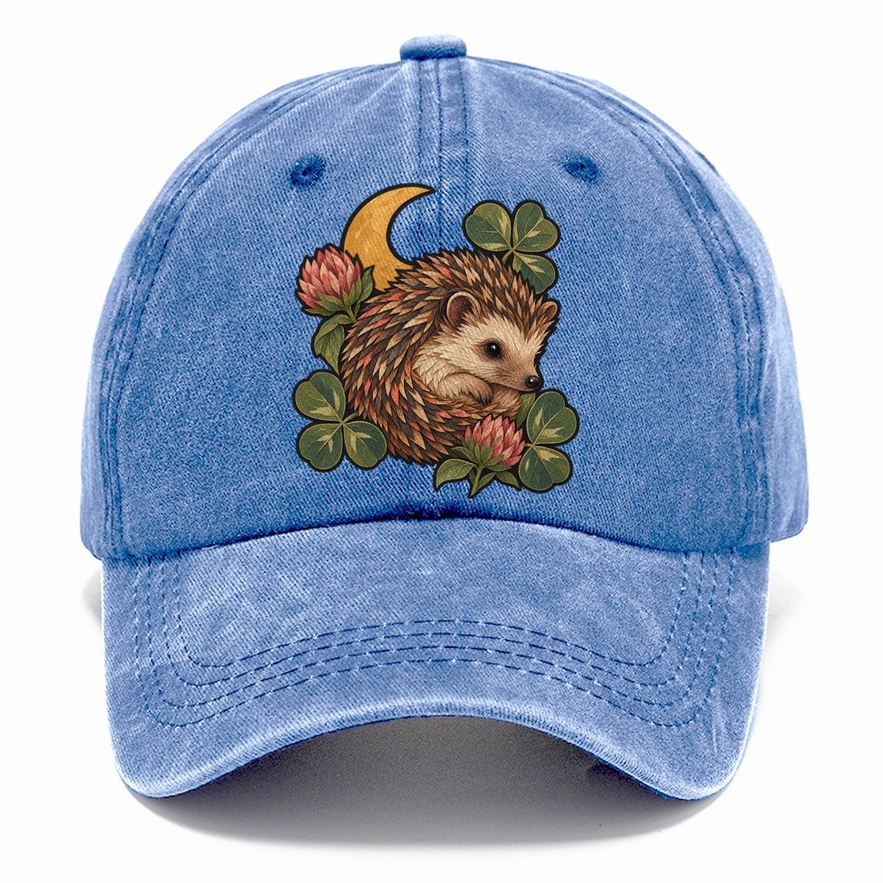 Hedgehog Moon Clover Gentle Wild Classic Cap – Summer Sky