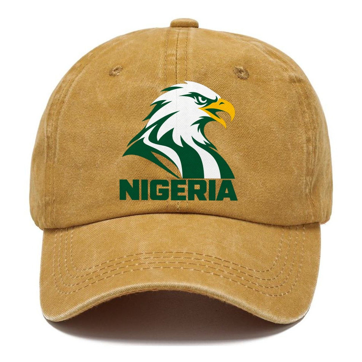 Nigeria Retro Badge Classic Cap – Golden Harvest