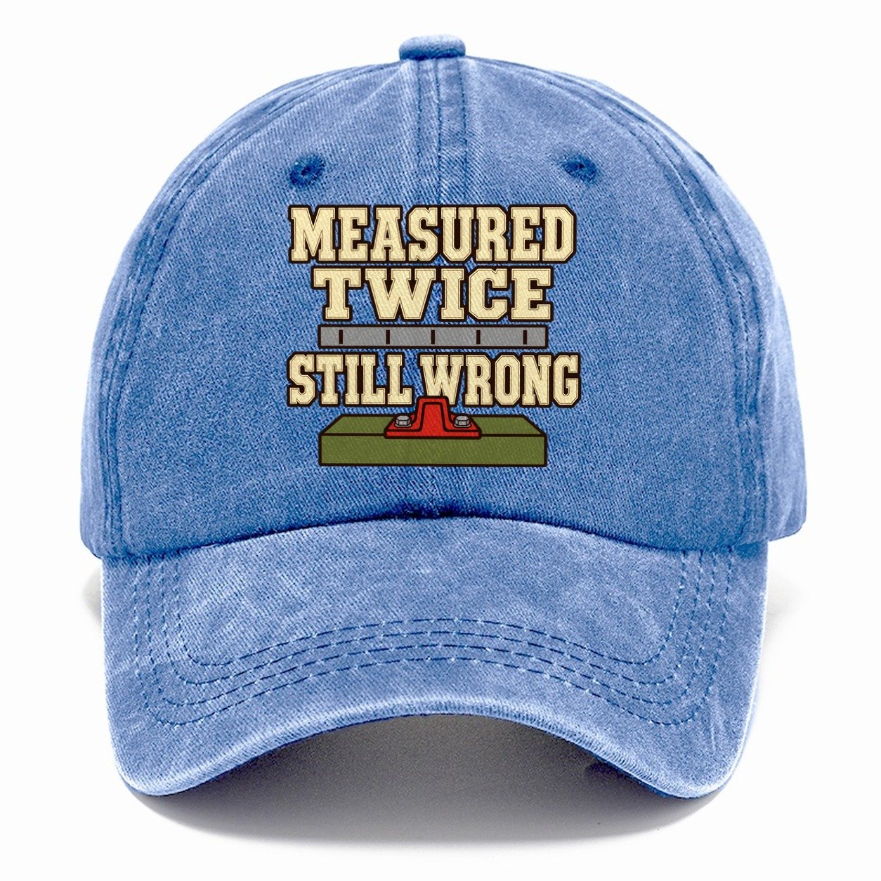 Measured Twice Still Wrong Model Railways Classic Cap – Summer Sky
