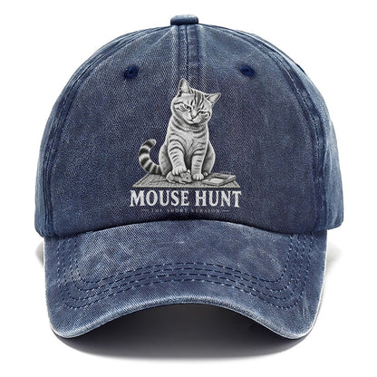 Mouse Hunt Short Version Cats Classic Cap – Twilight Navy