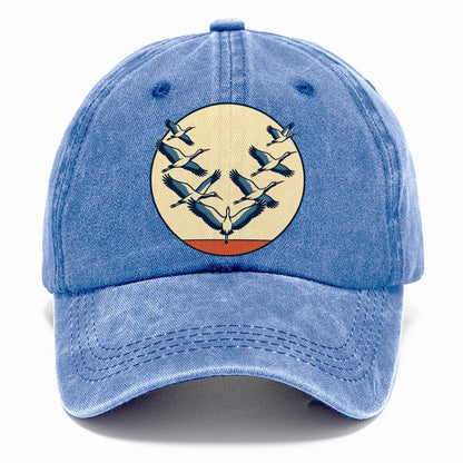 Migration Formation Birdwatching Classic Cap – Summer Sky