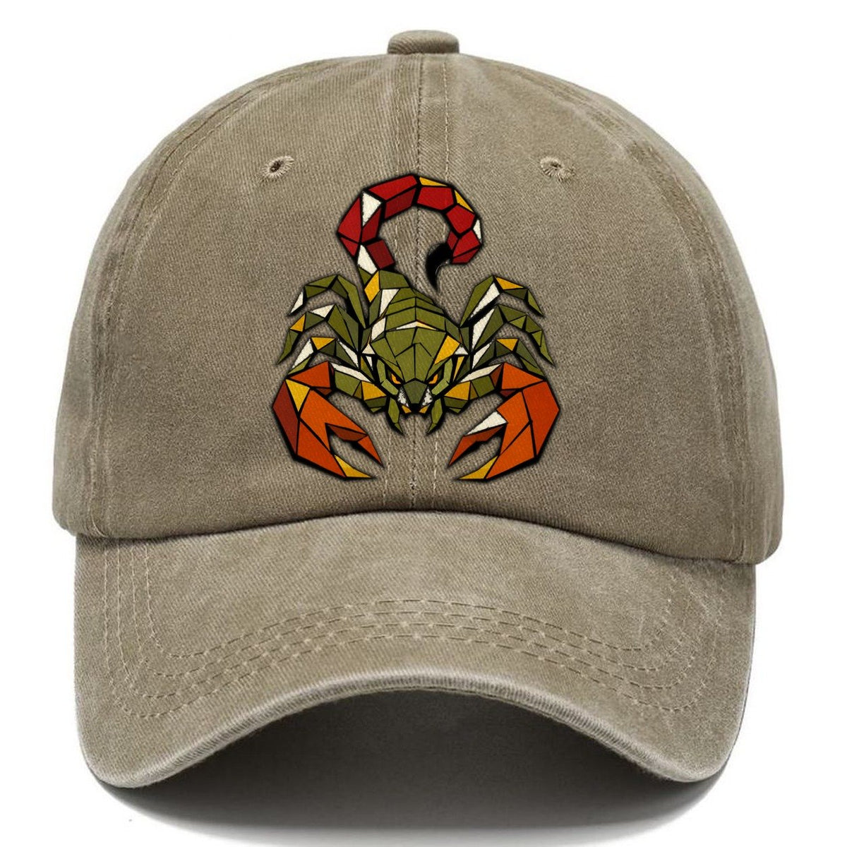 Scorpion Raised Tail Classic Cap – Warm Sand