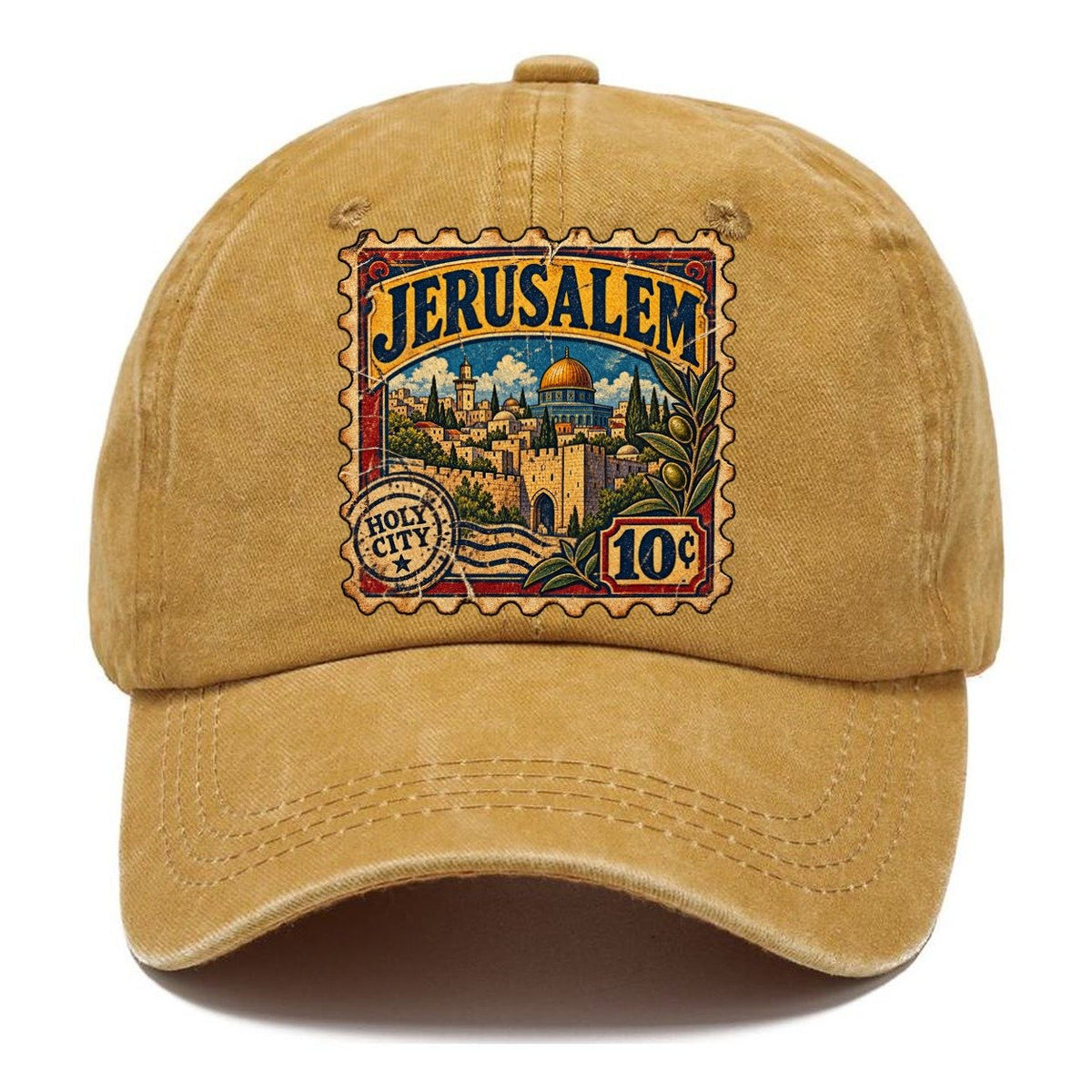 Jerusalem Postage Stamp Jerusalem Classic Cap – Golden Harvest