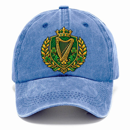 Ireland Heraldic Crest Country Logos Classic Cap – Summer Sky