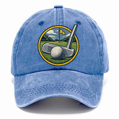 Putter And Ball Circle Golf Life Classic Cap – Summer Sky