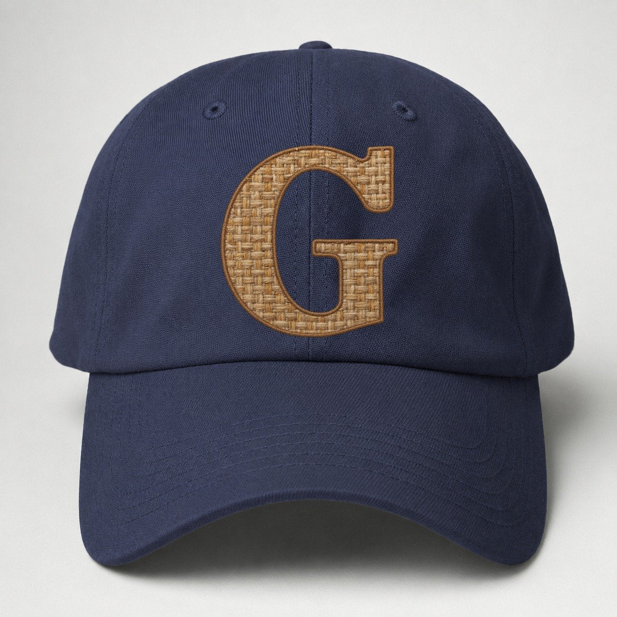 Woven Tweed G Monogram Baseball Cap – Twilight Navy