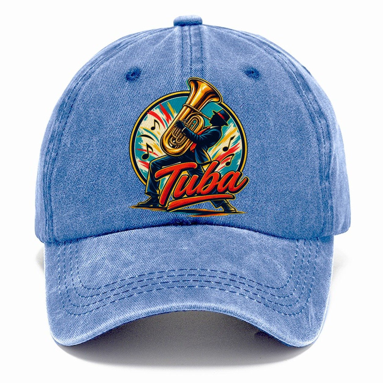 Tuba Crest Music Instruments Classic Cap – Summer Sky