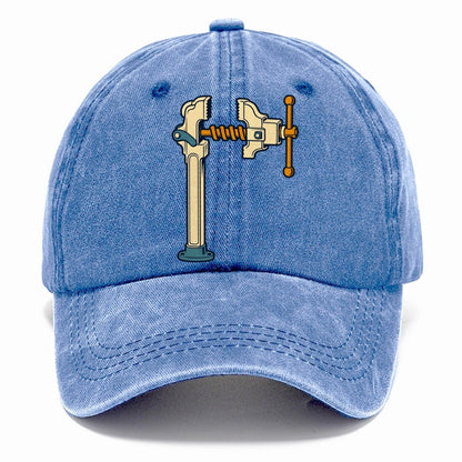 Post Vise Study Blacksmithing Classic Cap – Summer Sky