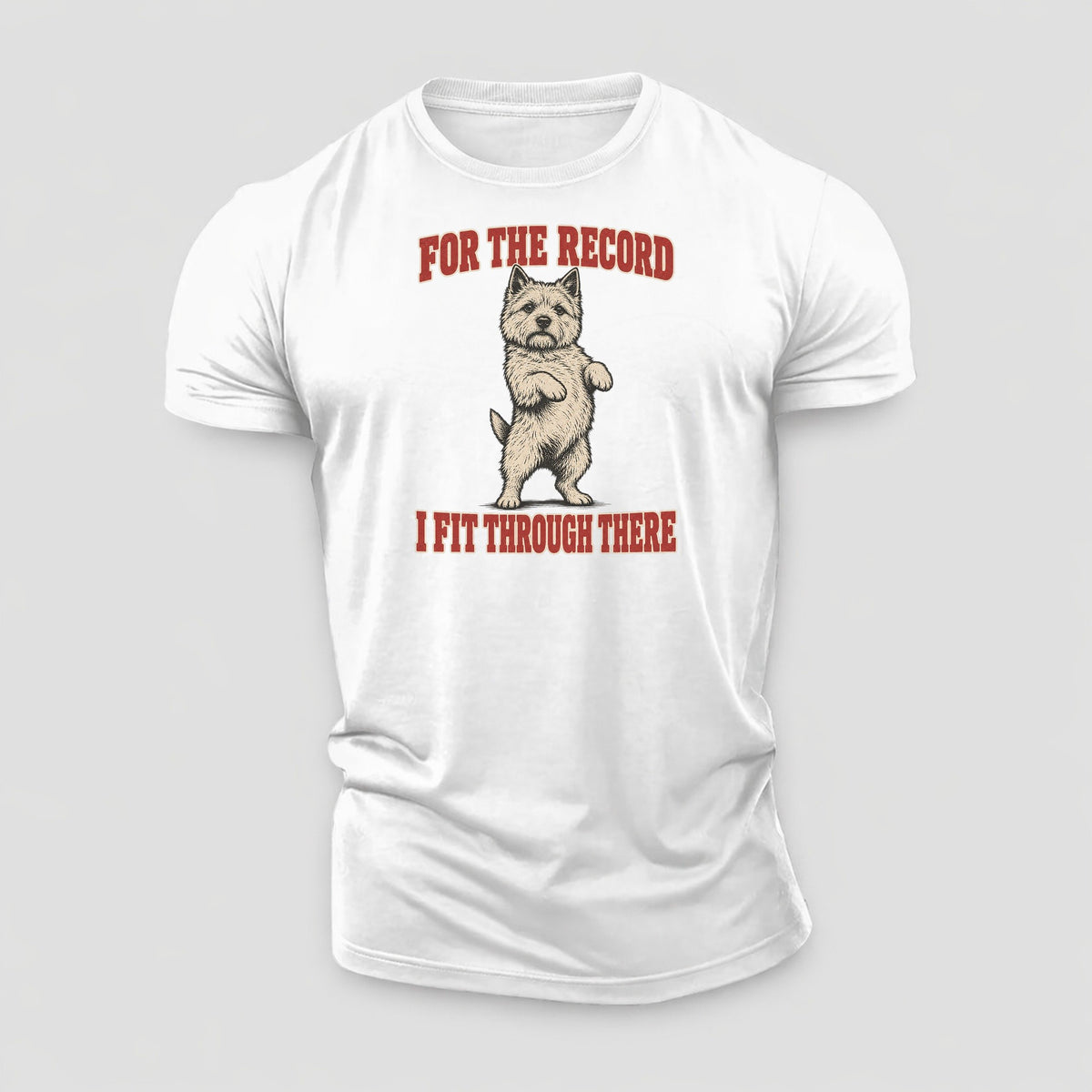 Norwich Terrier Dog Declarations Cotton T-Shirt – White
