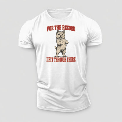 Norwich Terrier Dog Declarations Cotton T-Shirt – White