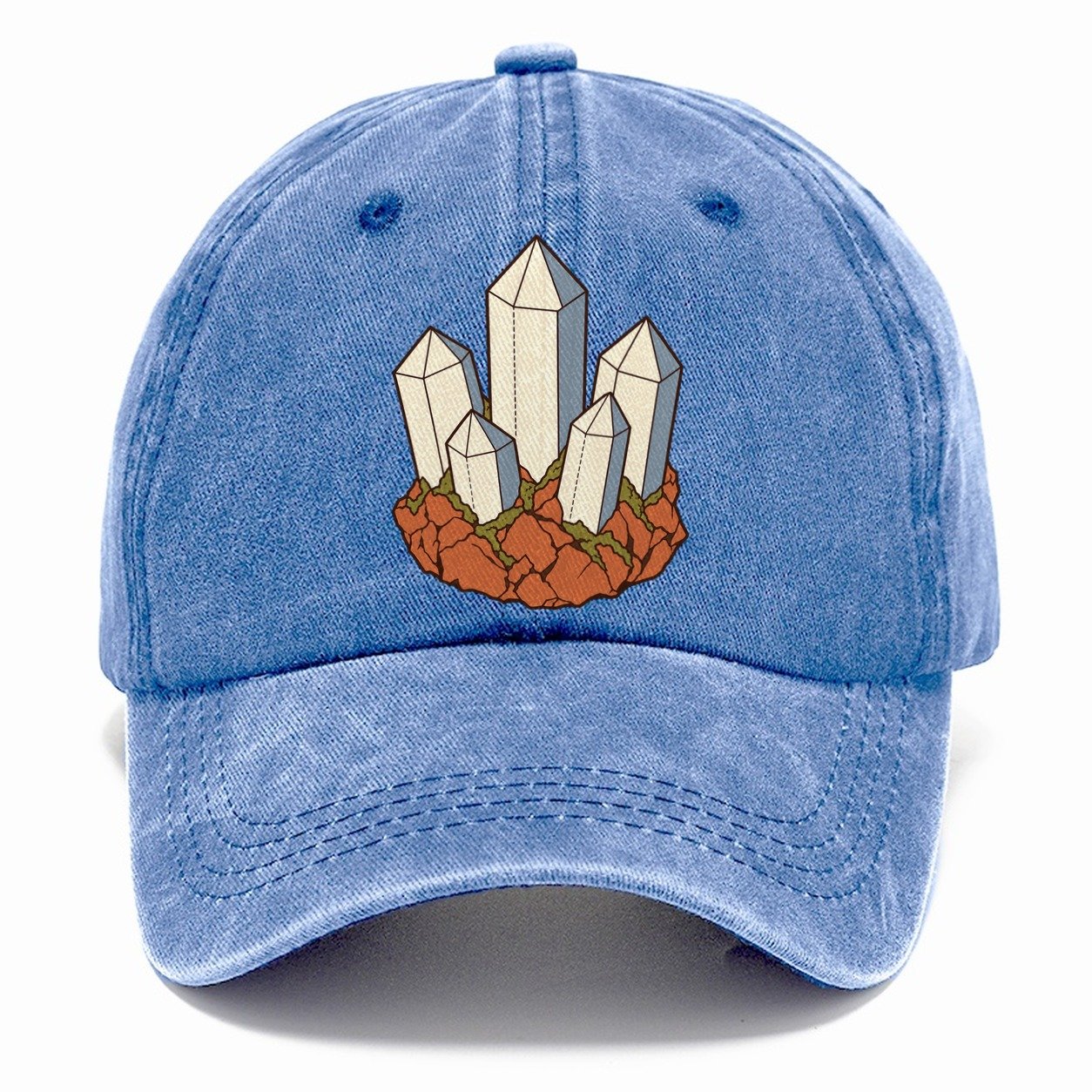 Quartz Cluster Study Rocks And Minerals Classic Cap – Summer Sky