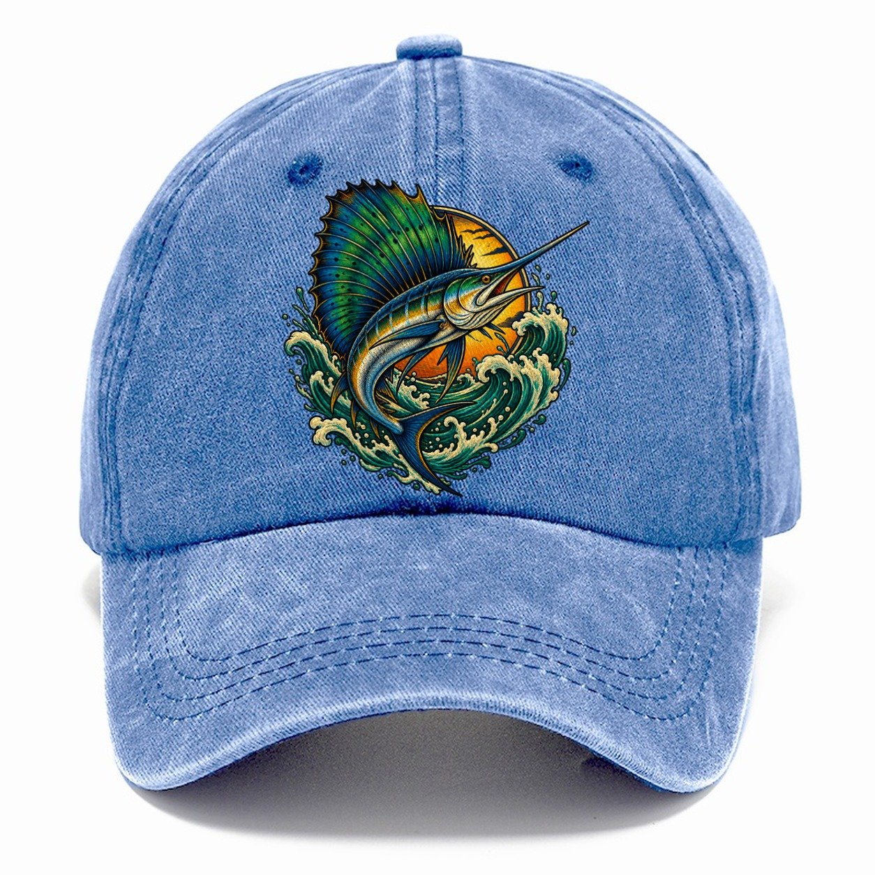 Sailfish Spearhead Fishing Club Classic Cap – Summer Sky