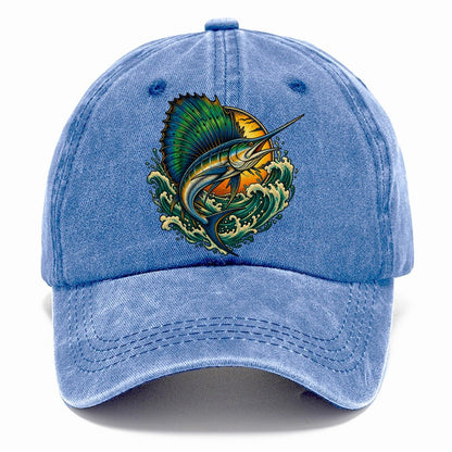 Sailfish Spearhead Fishing Club Classic Cap – Summer Sky
