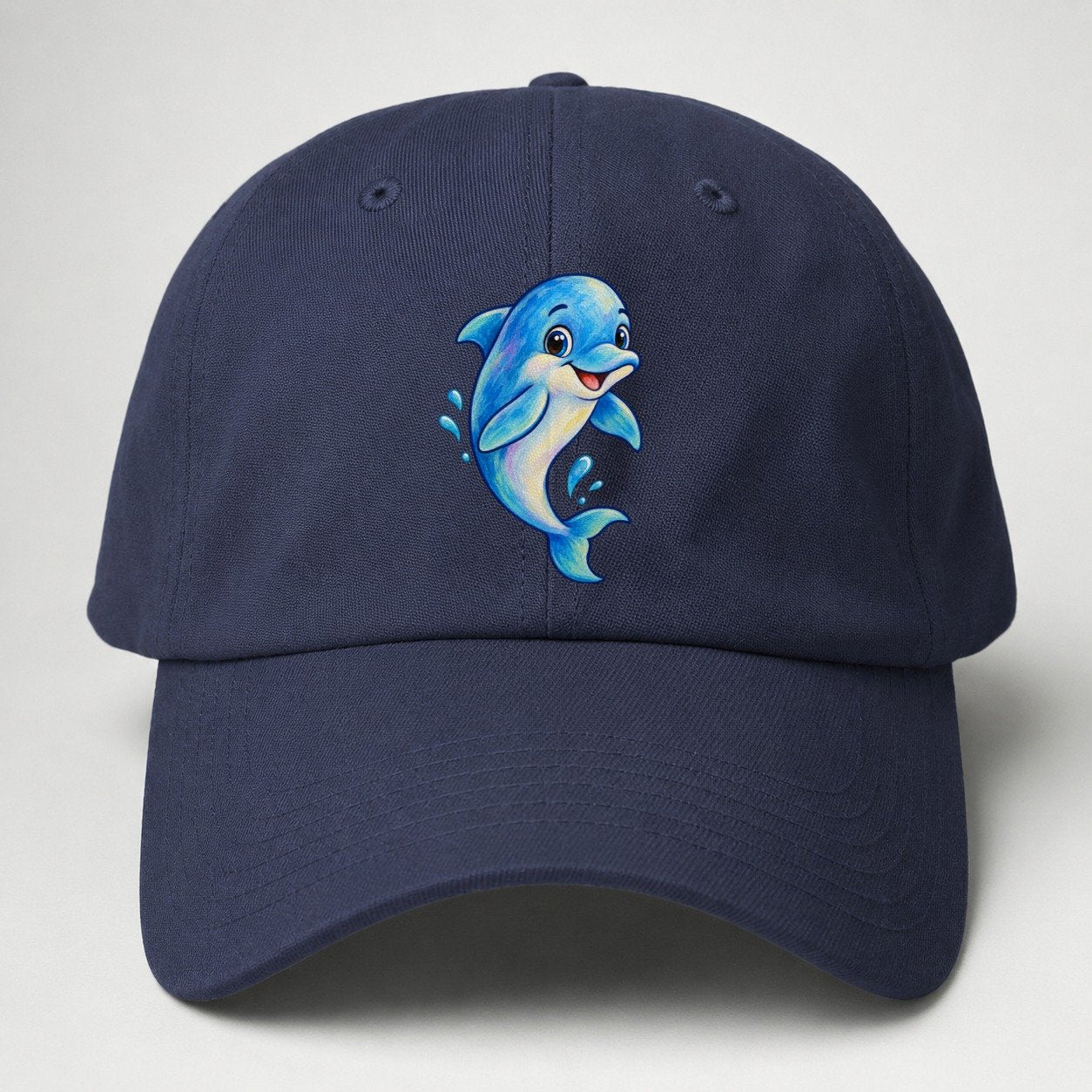 Dolphin Friendly Leap Sea Sprite Baseball Cap – Twilight Navy
