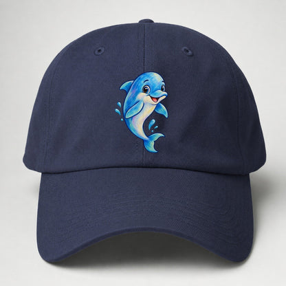 Dolphin Friendly Leap Sea Sprite Baseball Cap – Twilight Navy