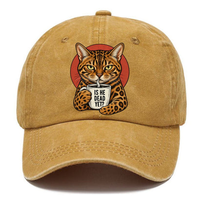 Bengal Cat Is He Dead Yet Classic Cap – Golden Harvest
