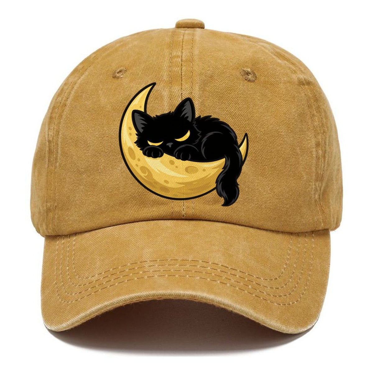 Black Cat Crescent Moon Fan Favorites Classic Cap – Golden Harvest
