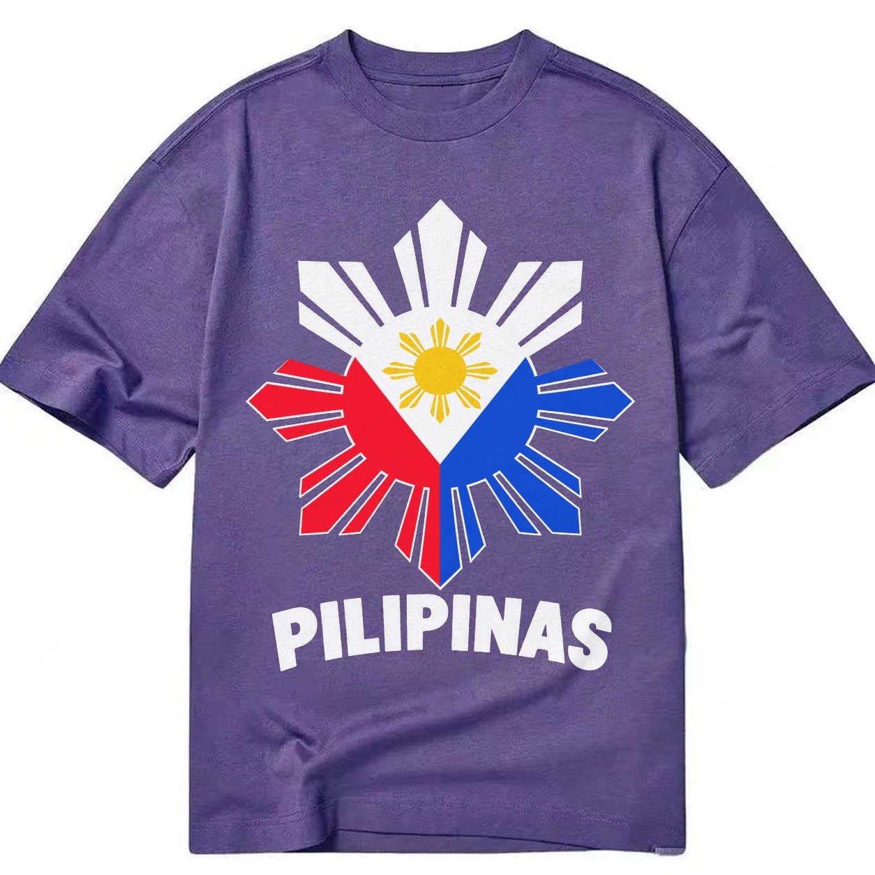 Philippines Sun Stars Classic T-shirt – Purple
