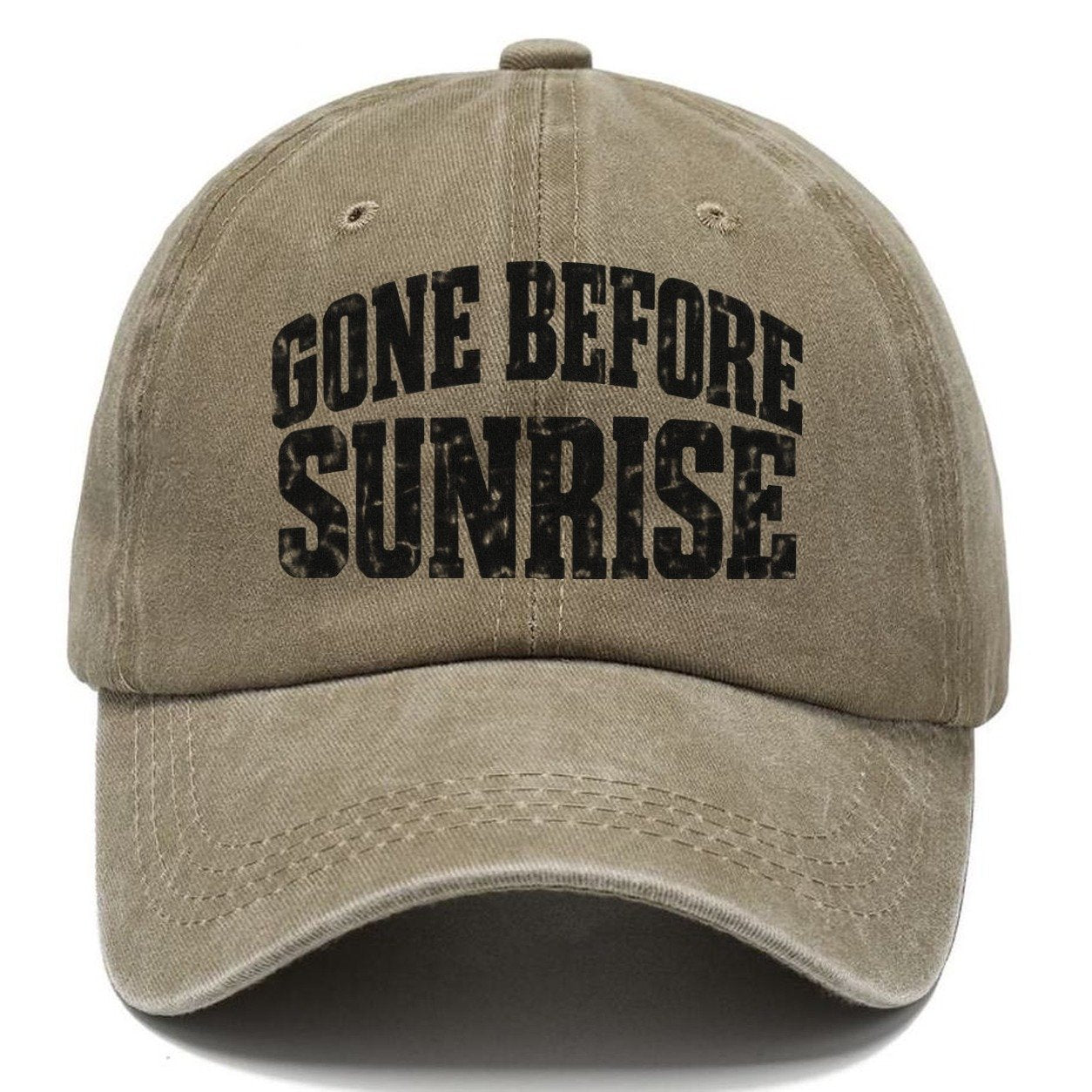 Gone Before Sunrise Fishing Club Classic Cap – Warm Sand