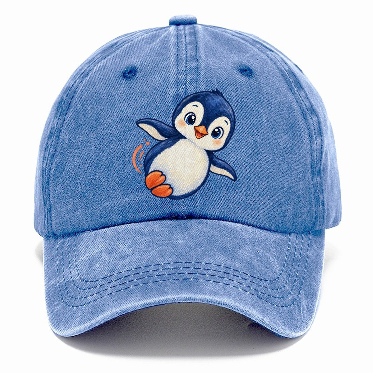 Penguin Side Slide Sea Sprite Classic Cap – Summer Sky