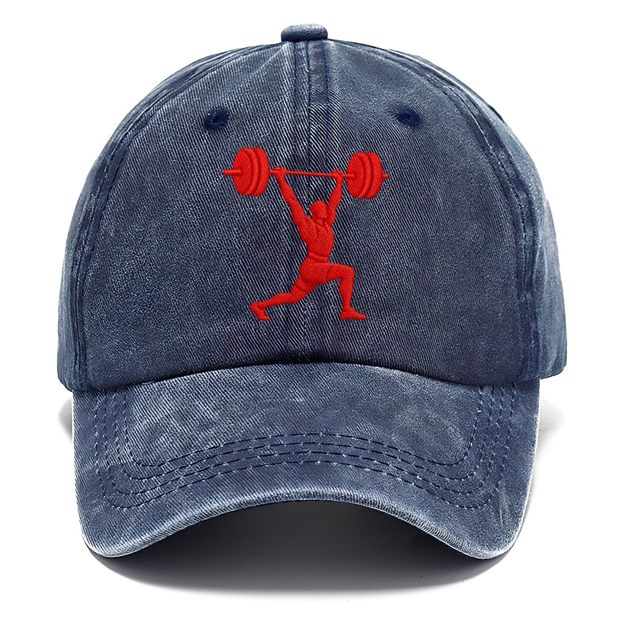 Weightlifter Split Jerk Micro Motion Mark Classic Cap – Twilight Navy