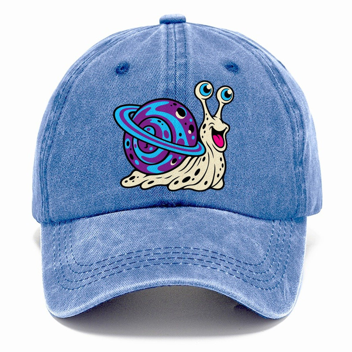Snail Shell Planet Crazy Styles Classic Cap – Summer Sky