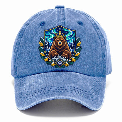Finland Heraldic Crest Country Logos Classic Cap – Summer Sky