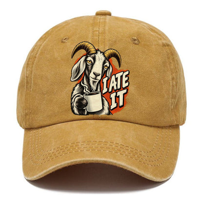Pop Art Goat Mug Truths Classic Cap – Golden Harvest