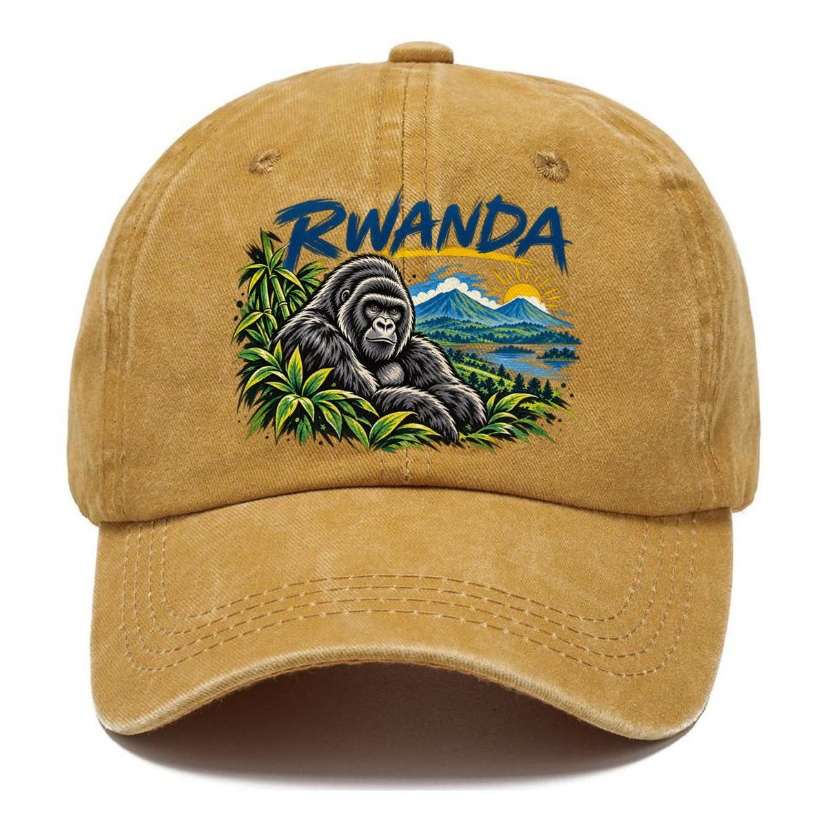 Rwanda Expressive Ink Badge Logo Classic Cap – Golden Harvest