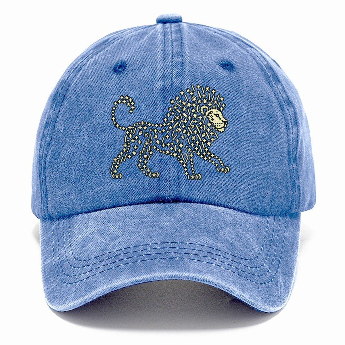 Lion In Sunlight Classic Cap – Summer Sky