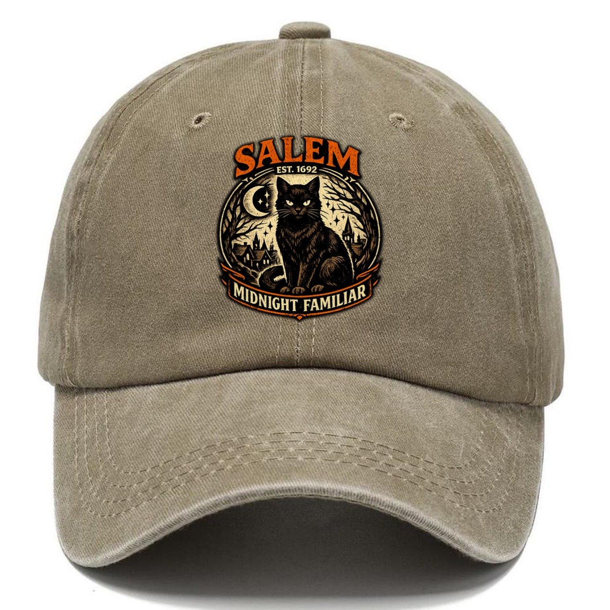 Salem Midnight Familiar Classic Cap – Warm Sand