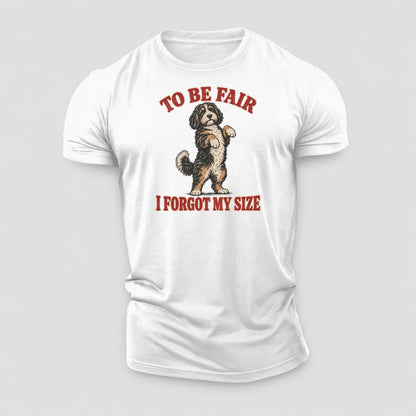 Bernedoodle Dog Declarations Cotton T-Shirt – White