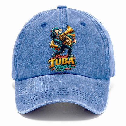 Proud Tuba Player Music Instruments Classic Cap – Summer Sky