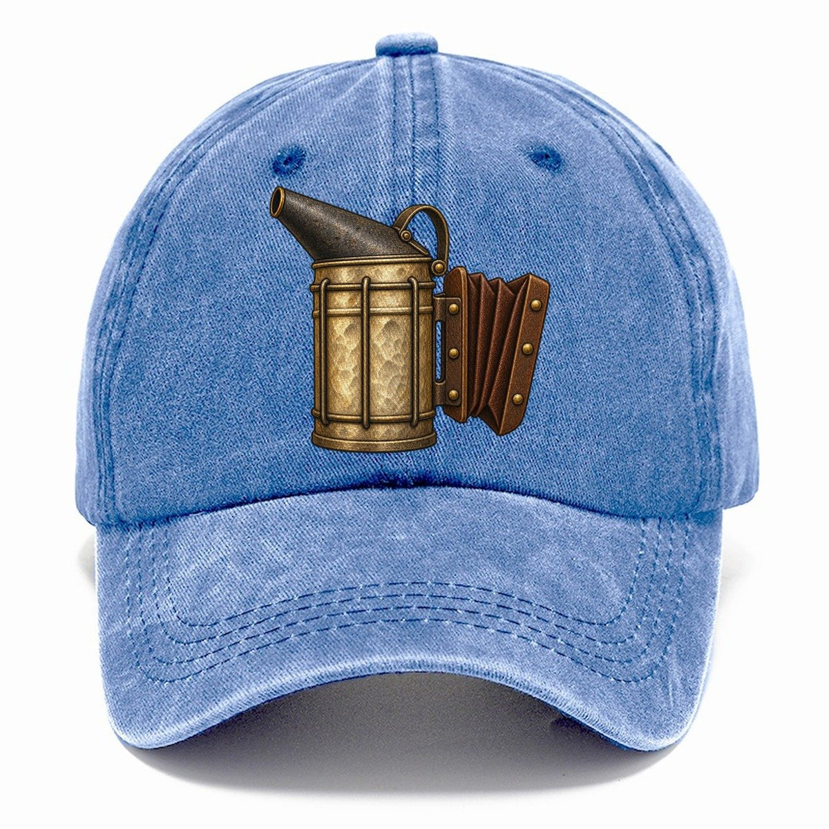 Tin Bee Smoker Beekeeping Classic Cap – Summer Sky
