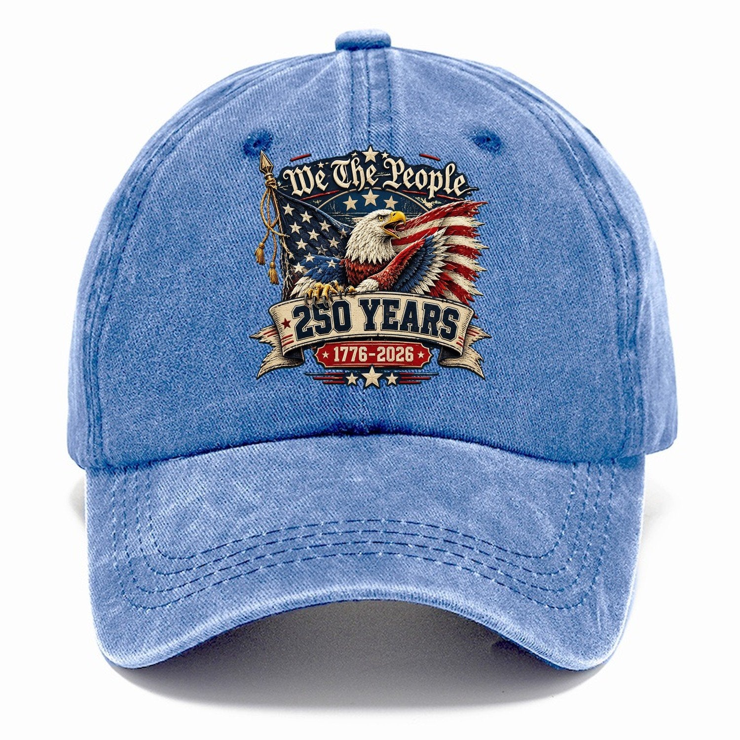 We The People Eagle 250 Classic Cap – Summer Sky