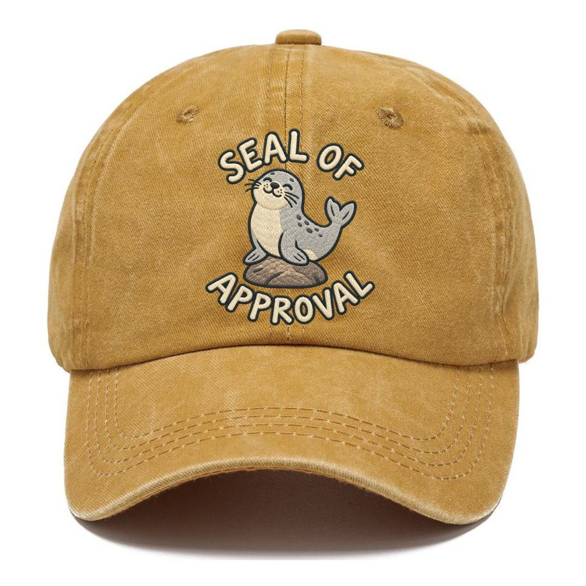 Seal Animal Puns Classic Cap – Golden Harvest