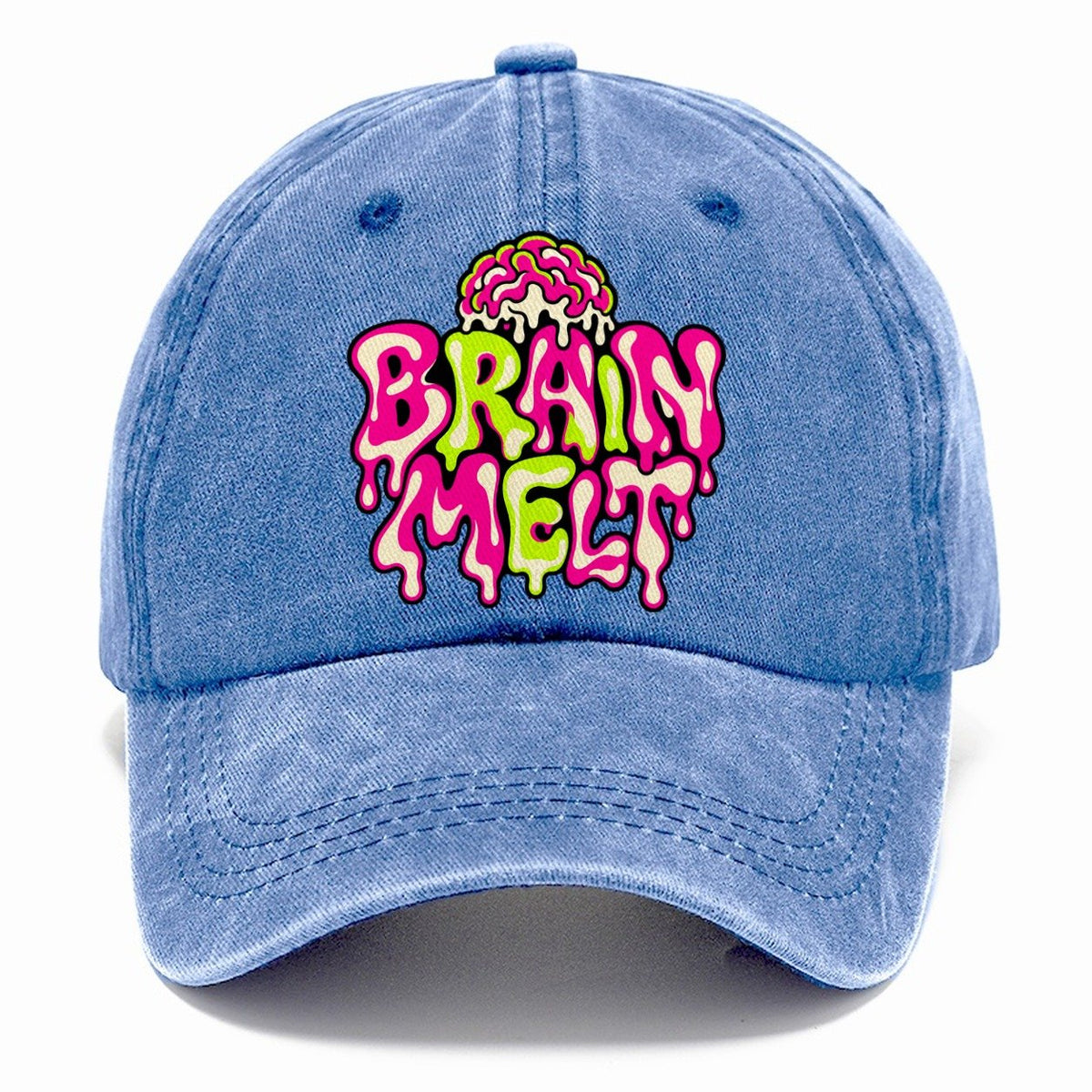 Brain Melt Crazy Styles Classic Cap – Summer Sky