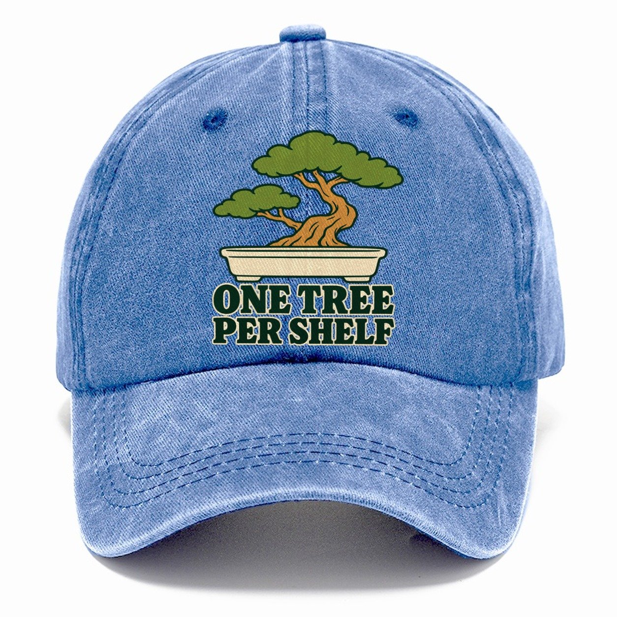 One Tree Per Shelf Bonsai Classic Cap – Summer Sky