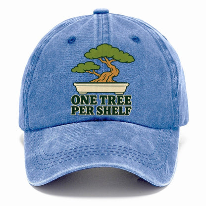 One Tree Per Shelf Bonsai Classic Cap – Summer Sky