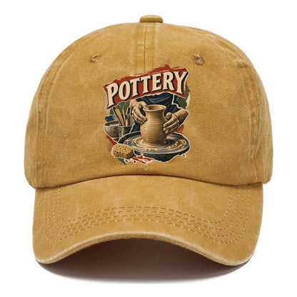 Pottery Hands on Wheel Classic Cap – Golden Harvest