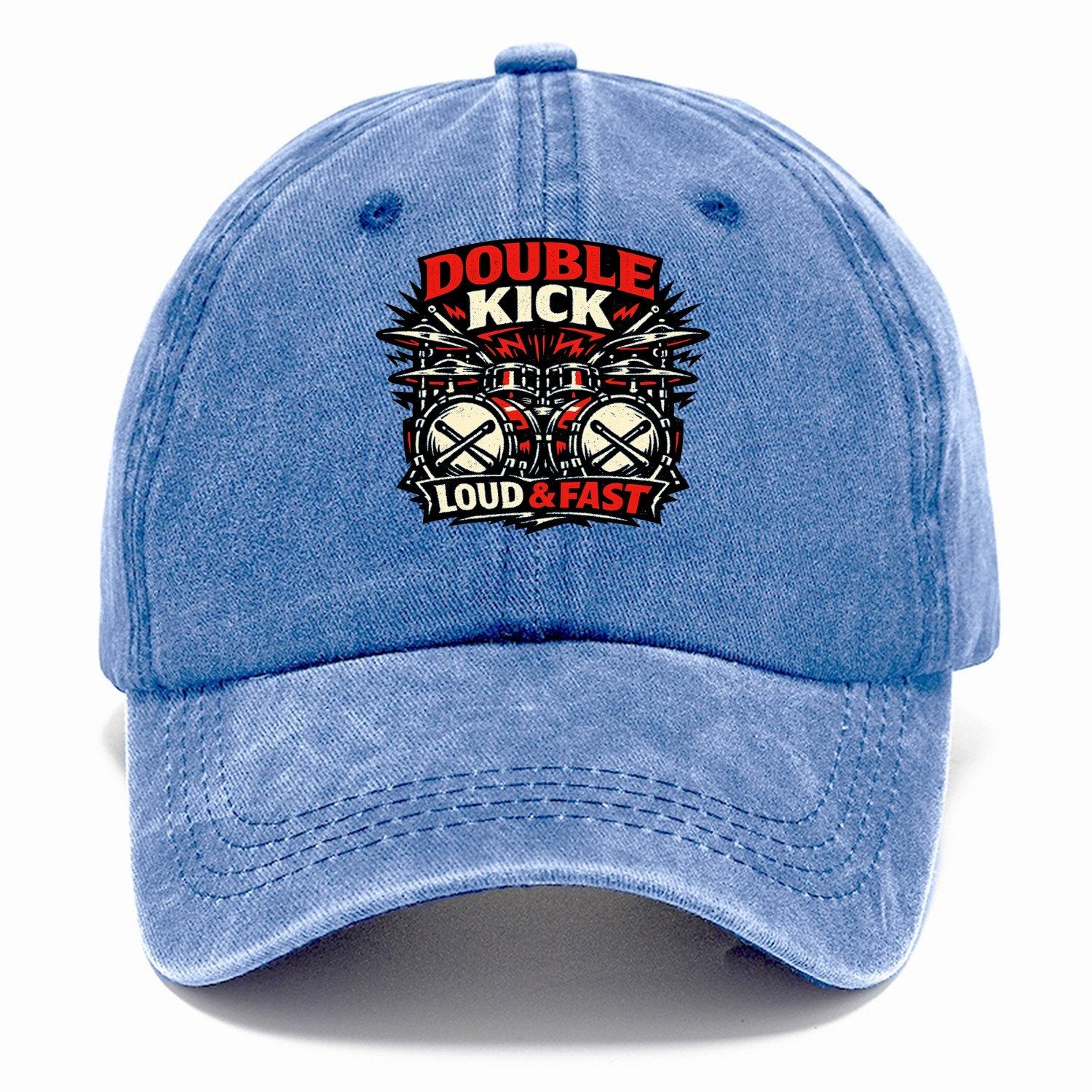 Double Bass Drums Classic Cap – Summer Sky