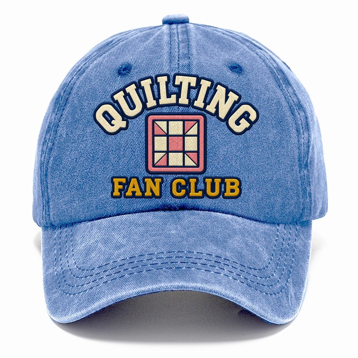 Quilting Fan Club Classic Cap – Summer Sky