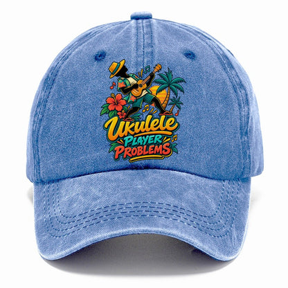 Ukulele Player Problems Music Instruments Classic Cap – Summer Sky
